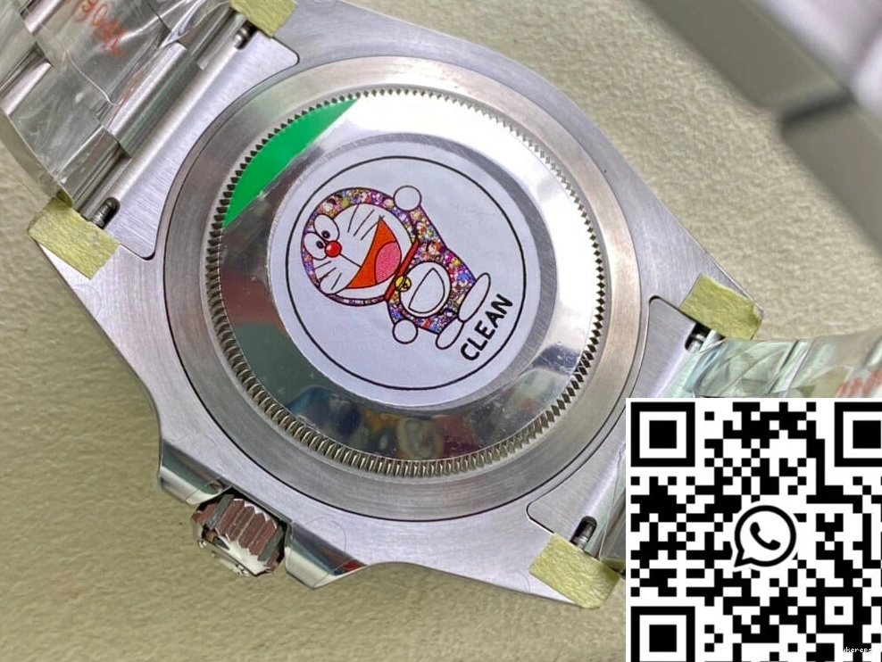 Factory Clean Rolex II GMT Dial Black 116710BLNR-78200 Master 0106